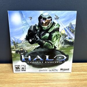 Halo: Combat Evolved (PC,‎ 2003) Disc In Sleeve With Games Code VG+